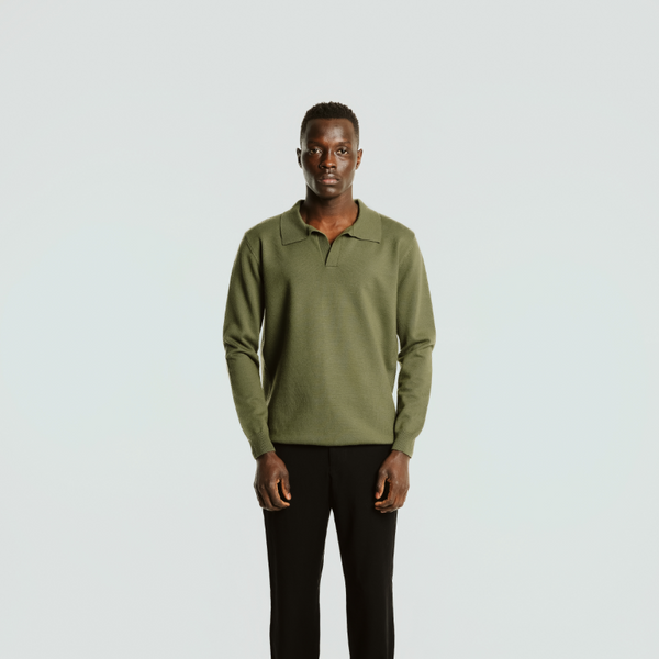 Olive Polo T-Shirt