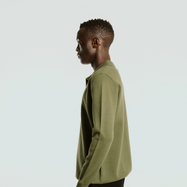 Olive Polo T-Shirt