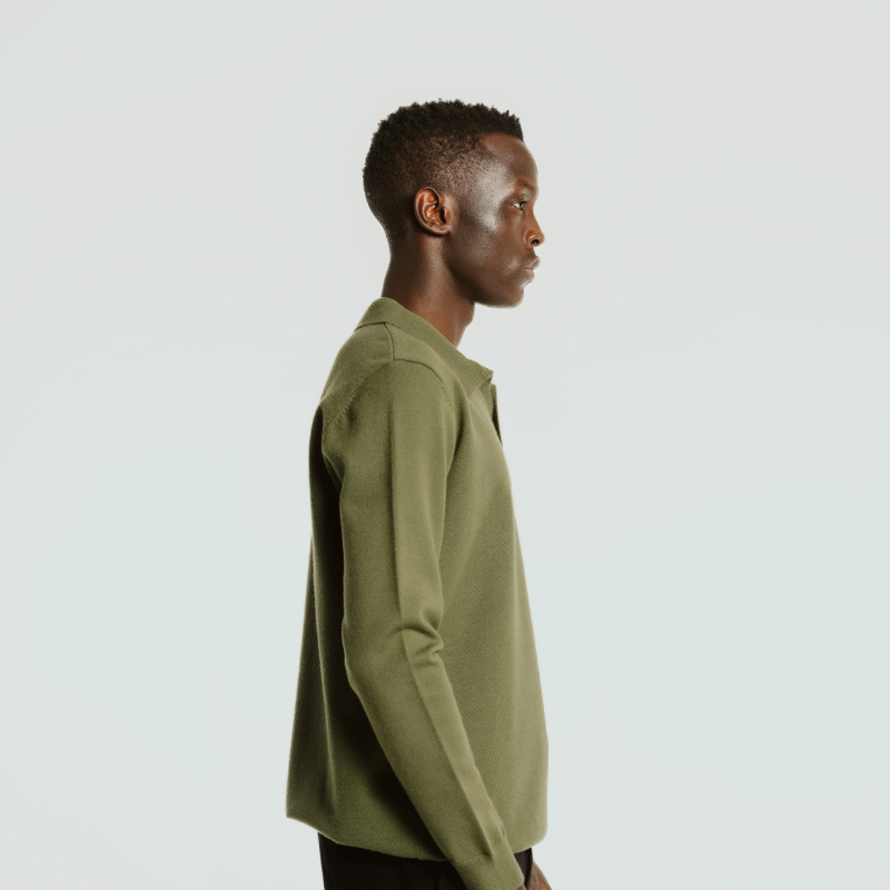 Olive Polo T-Shirt