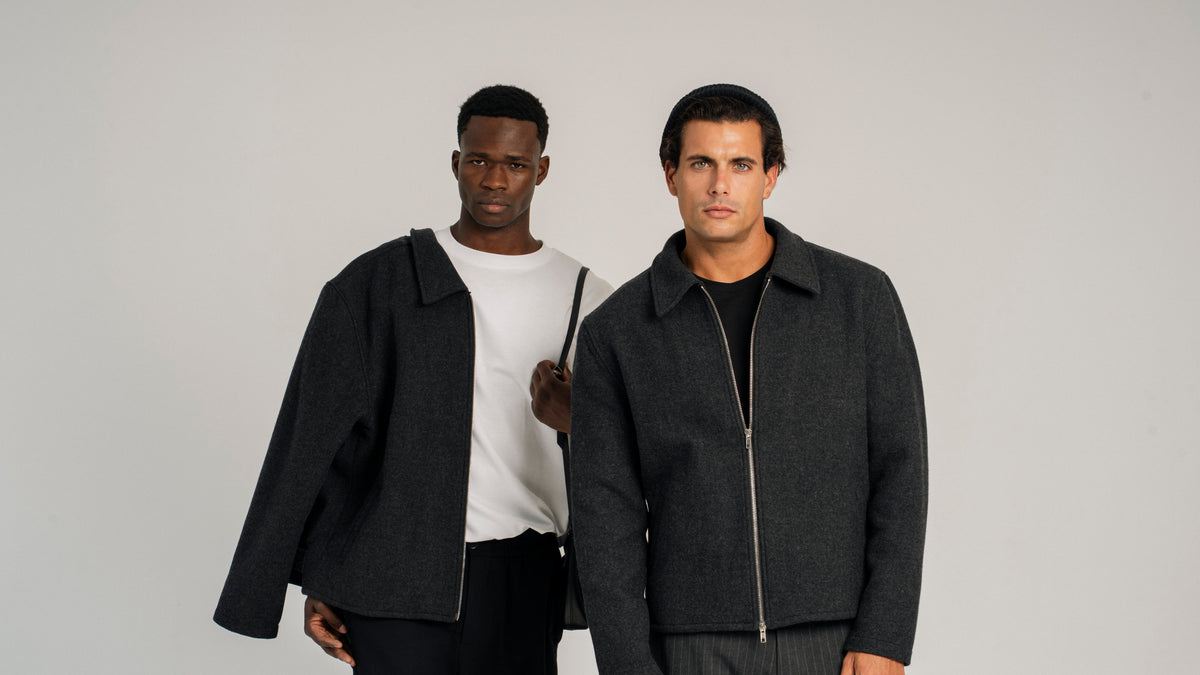Two authentic OPALE campaigns: interior tailoring and contemporary knitwear